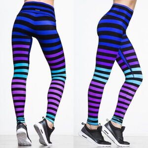 K DEER | Jamie Striped High Rise Leggings